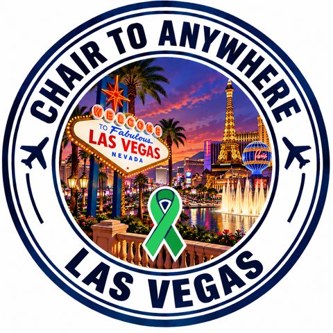 Chair to Anywhere Las Vegas badge